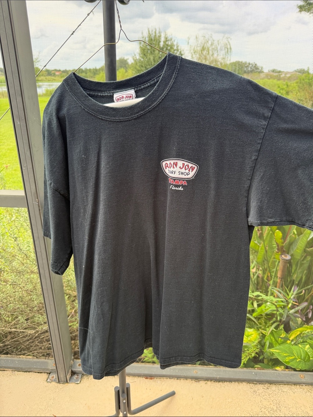 Ron Jon Surf Shop Black Logo Short Sleeve Tee